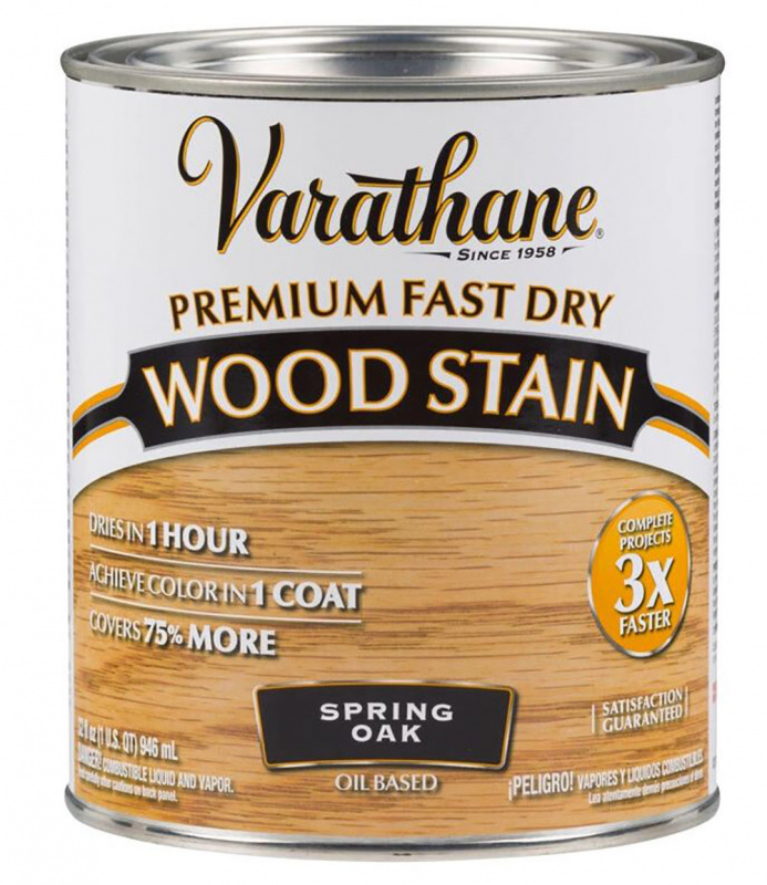 Масло тонирующее быстросохнущее Varathane Fast Dry Wood Stain весенний дуб 0,946 л.