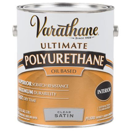 Лак для внутренних работ уретан-алкидный органорастворимый Varathane Premium Polyurethane матовый 3,78 л.