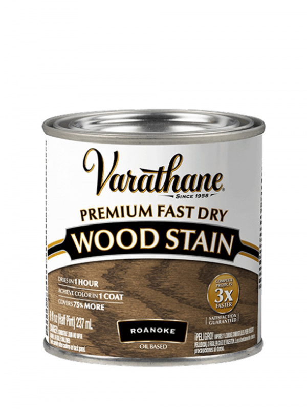 Масло тонирующее быстросохнущее Varathane Fast Dry Wood Stain Остров Роанок 0,236 л.