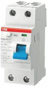 УЗО F202AC 2Р 40А 100mA ABB