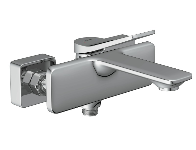 Смеситель для ванны Cersanit Odra 63051 однорычажный, хром