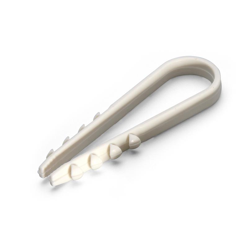 Дюбель-хомут 11-18мм 100шт белый