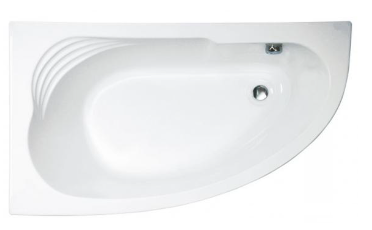 Ванна акриловая Roca Merida ZRU9302992 170x100, левая, белая 