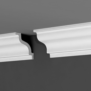 Плинтус потолочный Де-Багет П 04 70/70  (46 шт)