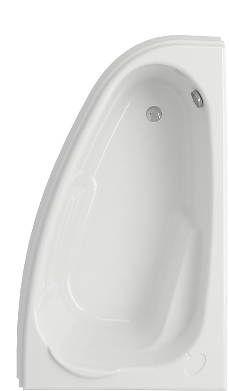 Ванна акриловая Cersanit Joanna WA-JOANNA*150-R-W 150x95 правая, асимметричная, белая