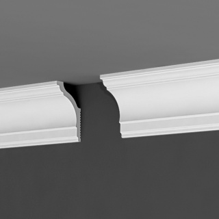 Плинтус потолочный Де-Багет для натяжного потолка П 10 40/70 (70 шт)