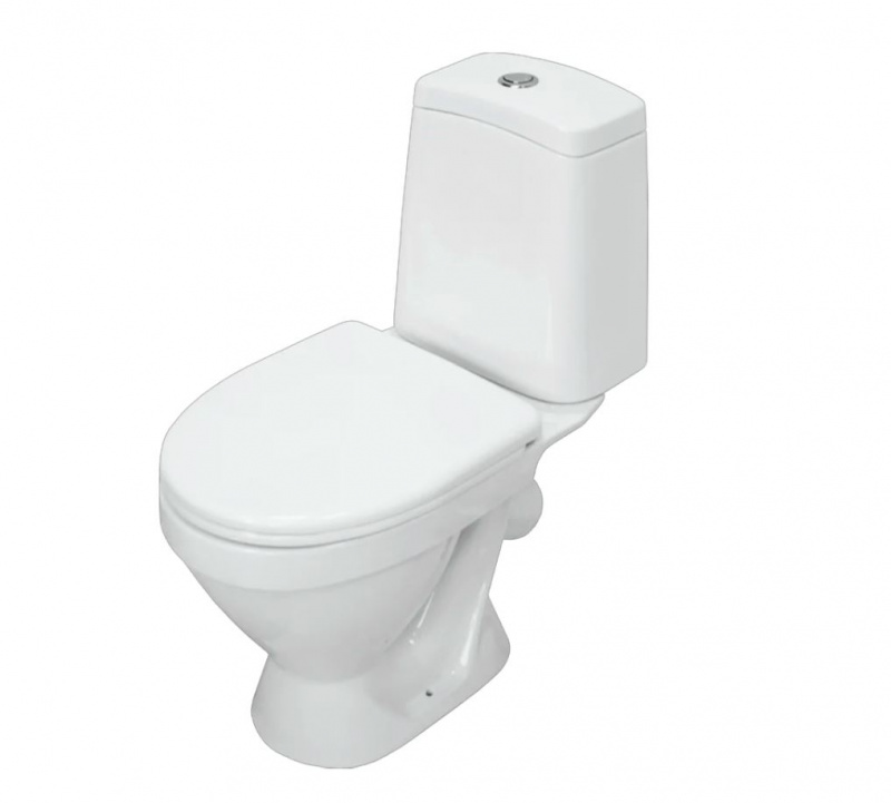 Унитаз напольный Sanita Лада WC.CC/LADA/1-P/WHT.G/S1 белый 