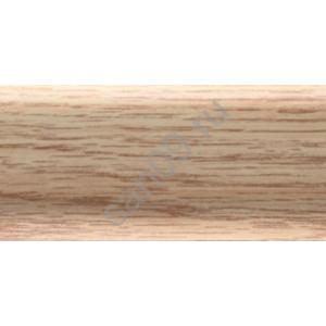 Плинтус напольный ПВХ с кабель-каналом Рико Лео 191 Тис канадский