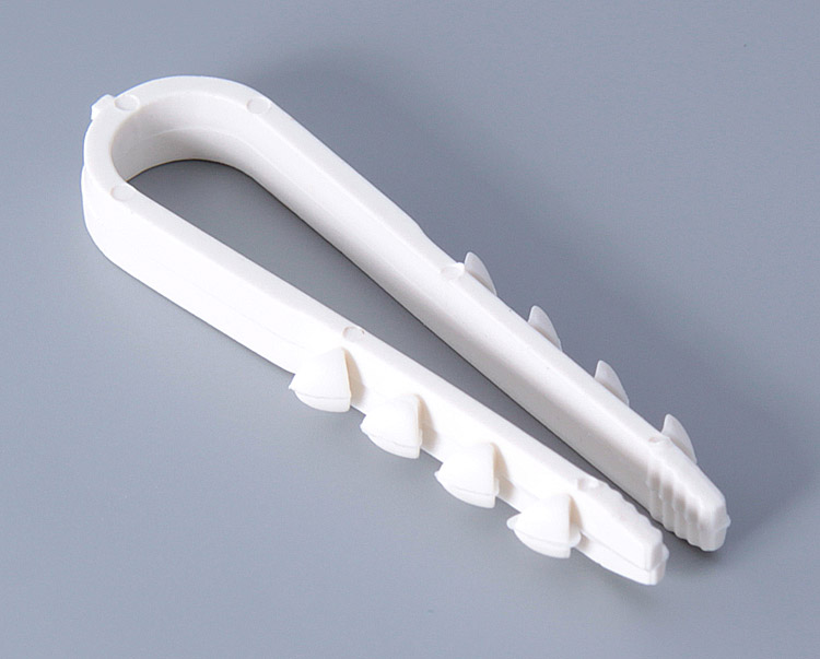 Дюбель-хомут 19-25мм 100шт белый Fortisflex